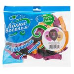 Шар (12''/30 см) Вкусняшки, Ассорти, пастель, 2 ст, 25 шт.