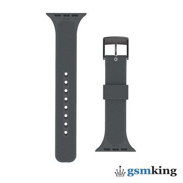 UAG DOT Textured Silicone Strap for Apple Watch 42|44|45mm Black (Чёрный)19249K314040