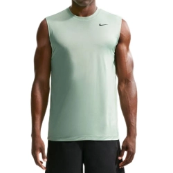 Женская теннисная футболка Nike Dri-Fit Legend Sleeveless - steam/black