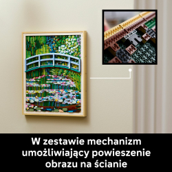 Конструктор LEGO Art 31220 Клод Моне — Мост над прудом с кувшинками — фото 9