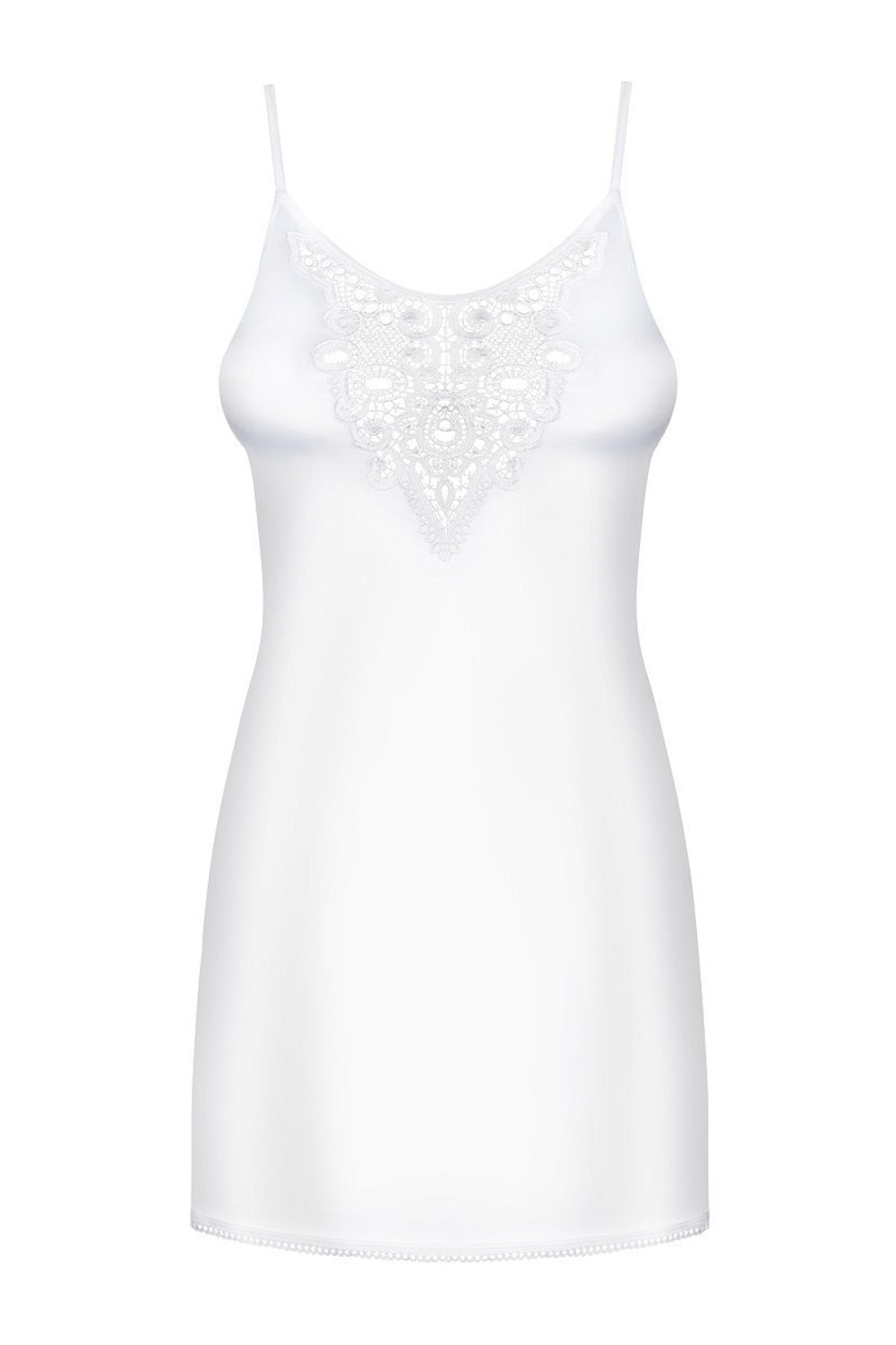 Сорочка Lelia с вышивкой (Размер: XXL) (Цвет: белый)