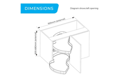 Выдвижной вращающийся блок для хранения - DIAMOND STYLE  3.0