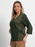 Блуза Найви (оливковая) Б15077-18М LT Collection