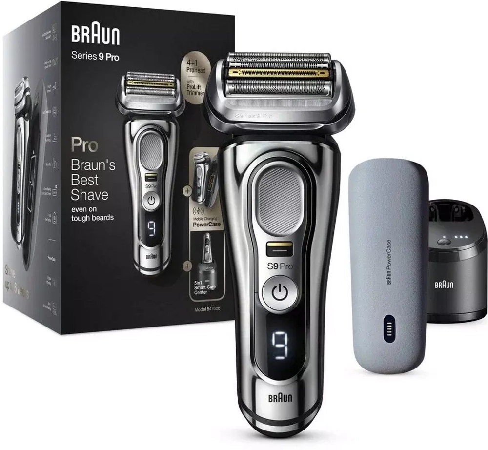 Электробритва Braun 9476cc, серый