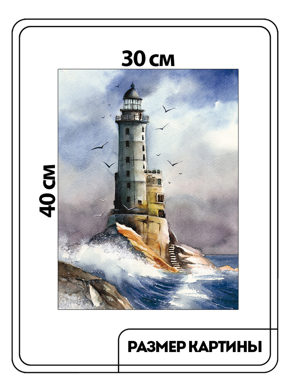 Картина "Маяк"