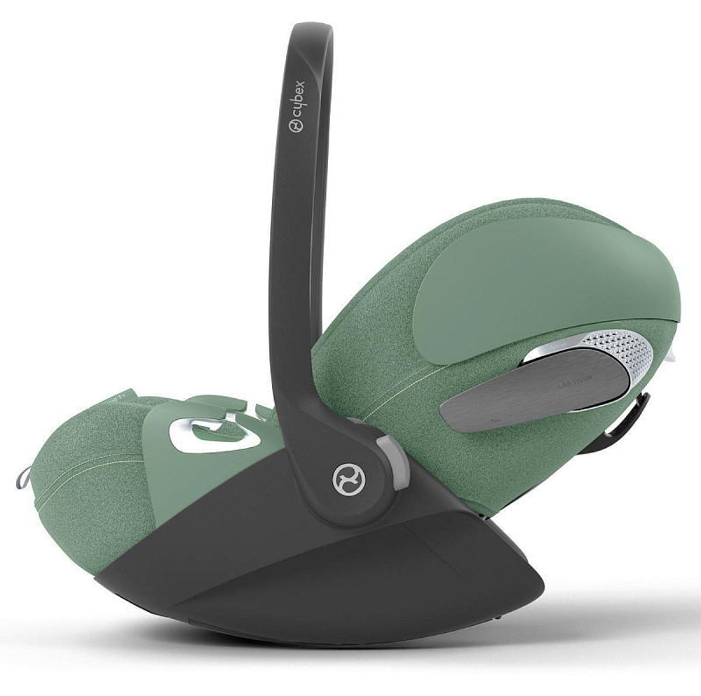 Коляска 3 в 1 Cybex Priam IV Chrome Brown complete и автокресло Cloud T i-Size Leaf Green Plus Mirage Grey