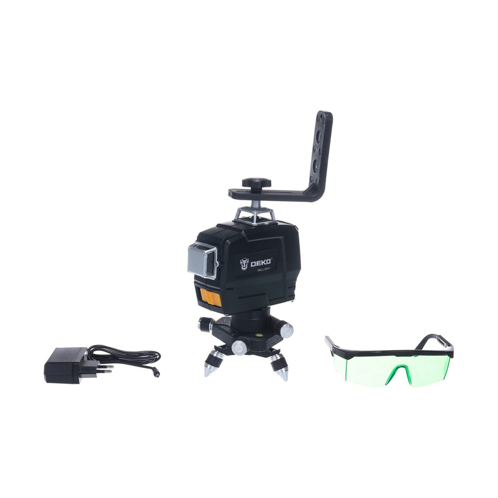 Построитель лазерный Deko DKLL12PG1, 20 м