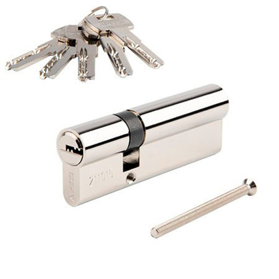 Цилиндр Апекс SM-90(30/60)-NI кл/кл хром перф