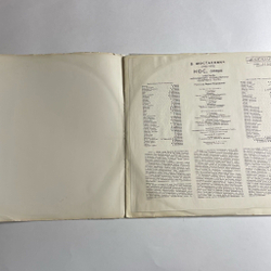 Винтажная виниловая пластинка LP D. Shostakovich Д. Шостакович The Nose Нос Опера (СССР 1976)