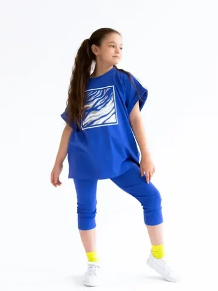 Костюм в садик для девочки футболка и бриджи