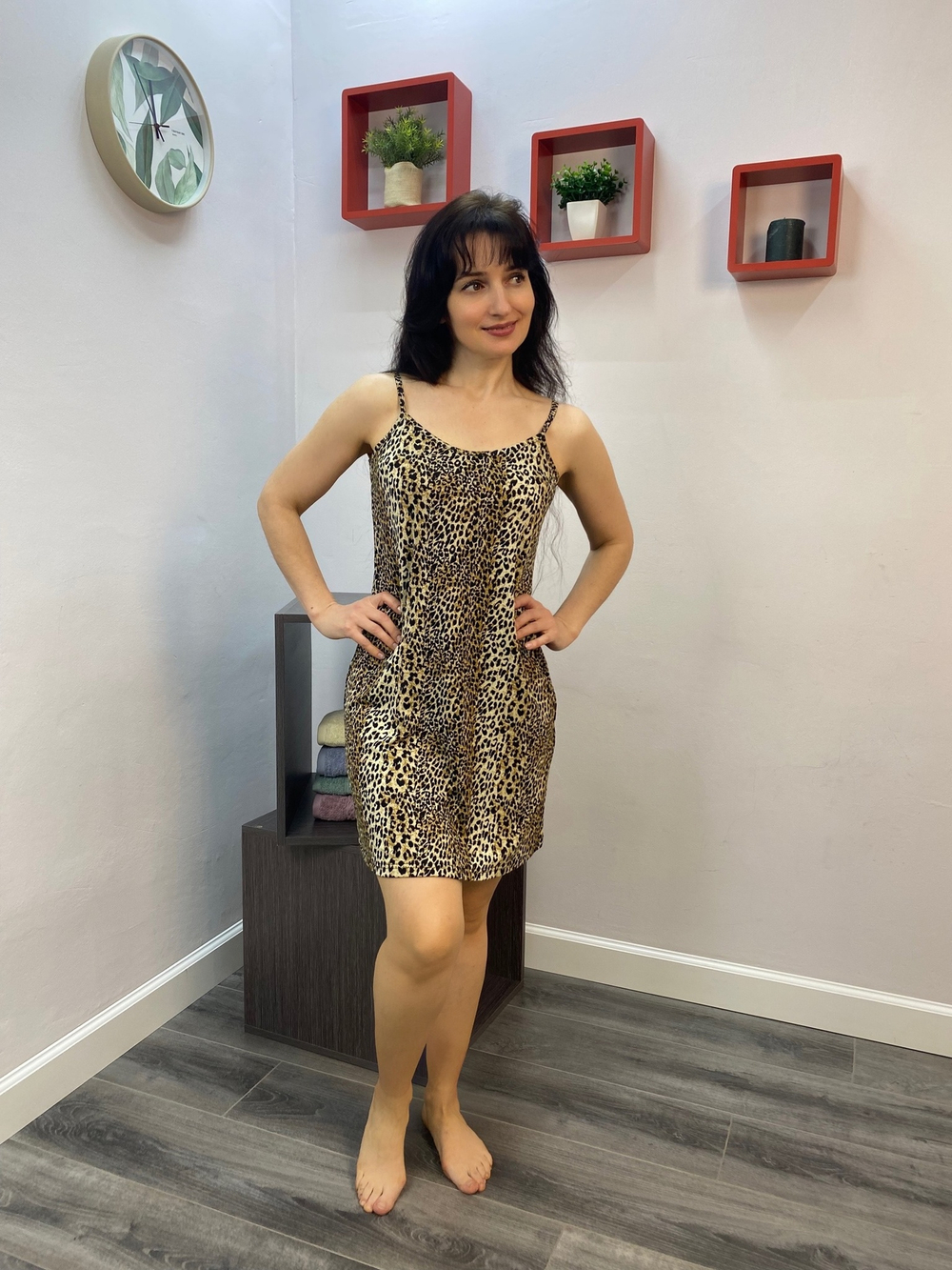 Сорочка женская "С-2 В.З" бретели (СТИЛЬ)