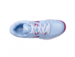 Женские Кроссовки теннисные Babolat SFX3 All Court Women - clearwater/cherry