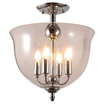 Потолочный светильник Atlas PL4 Chrome хром Crystal Lux