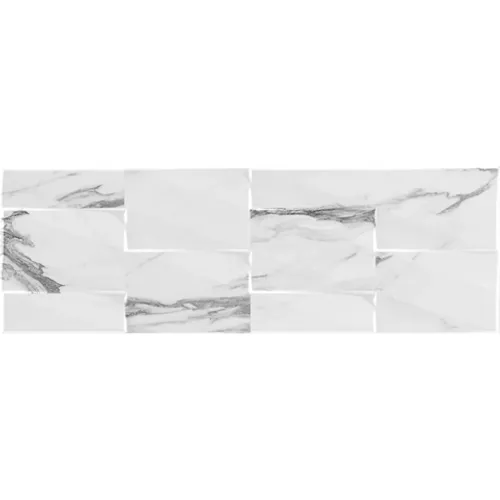 Плитка Altissimo Prisma White 25x75 (1,31 кв м 7 шт продается упак)