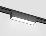 Светильник светодиодный трековый для шинопровода Magnetic Ultra Slim GV1443 BK черный IP20 5W 4200K 48V 122*26*24