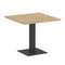 Onix Direct Стол квадратный O.SPRG-2 Тиквуд Светлый/Металл Антрацит 900*900*750