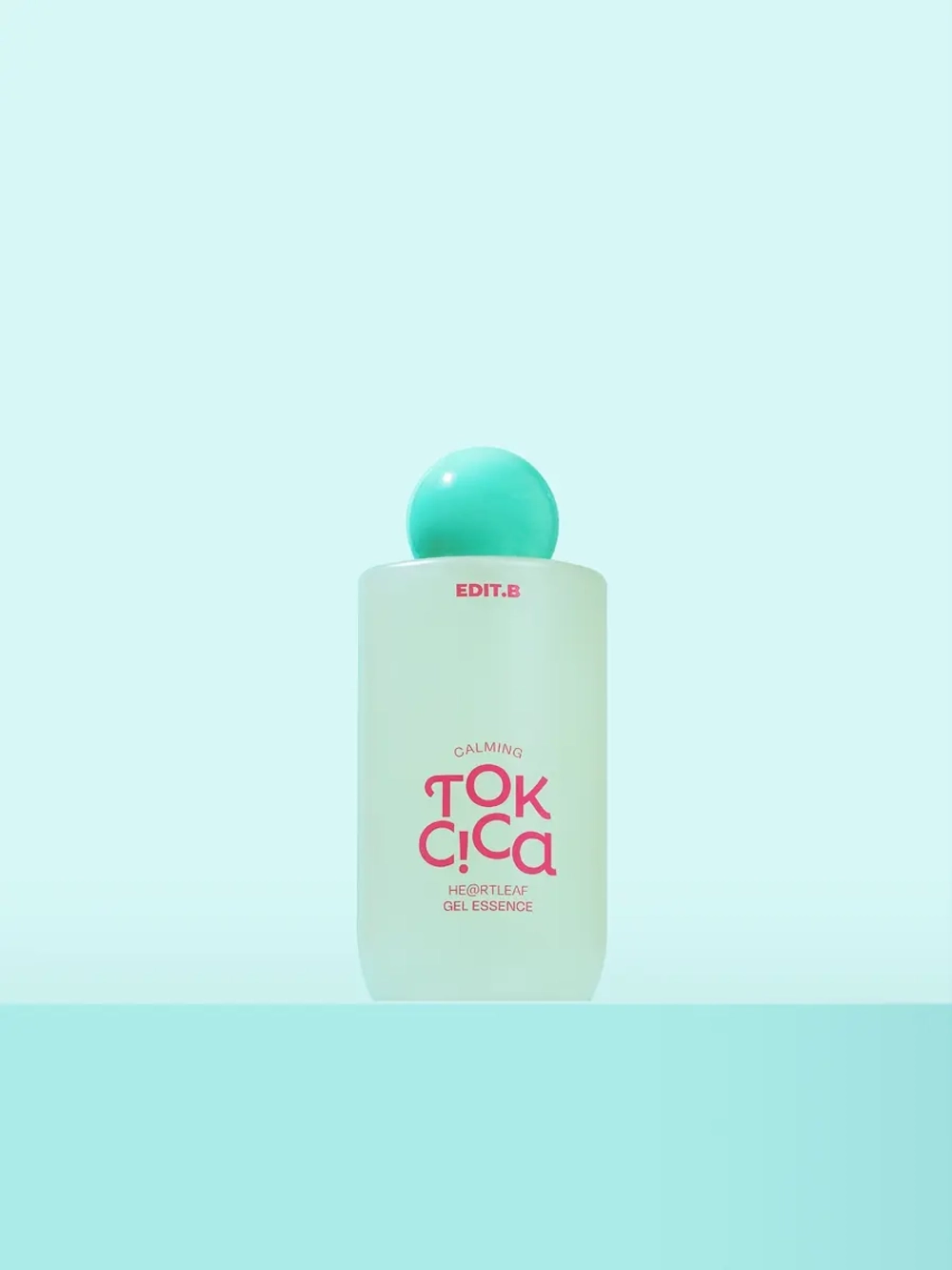 Edit.B Успокаивающая гелевая эссенция с центеллой и пробиотиками Calming Tok Cica Heartleaf Gel Essence 200 мл