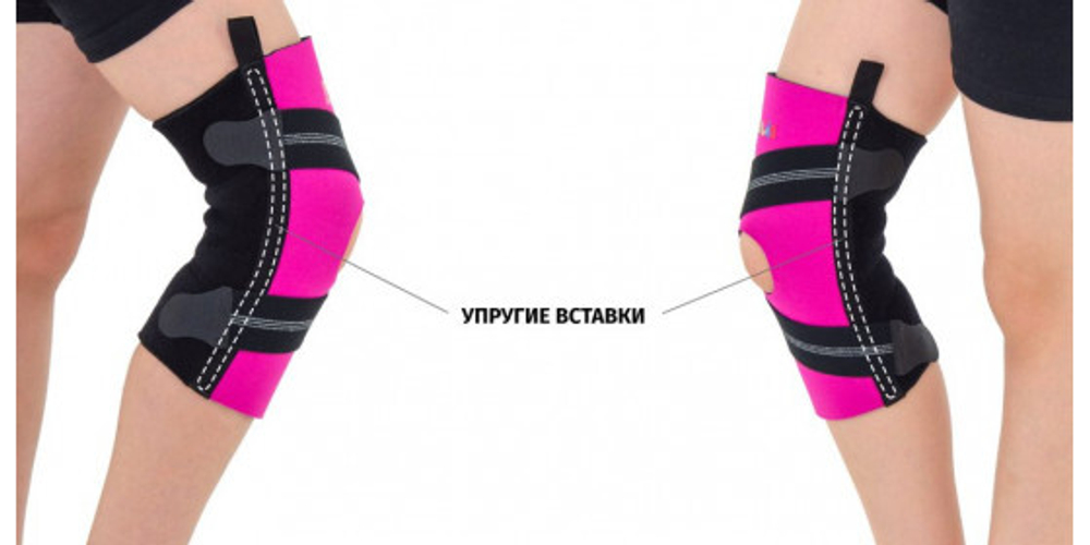 Детский функциональный ортез колена с крестообразными ремнями Reh4Mat