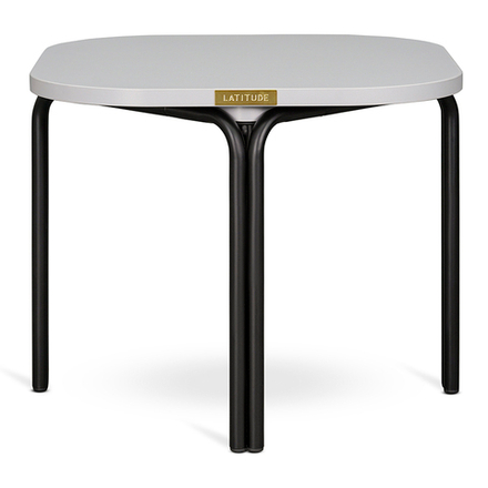 Столик кофейный LATITUDE Ror, 50х50 см, черный/серый