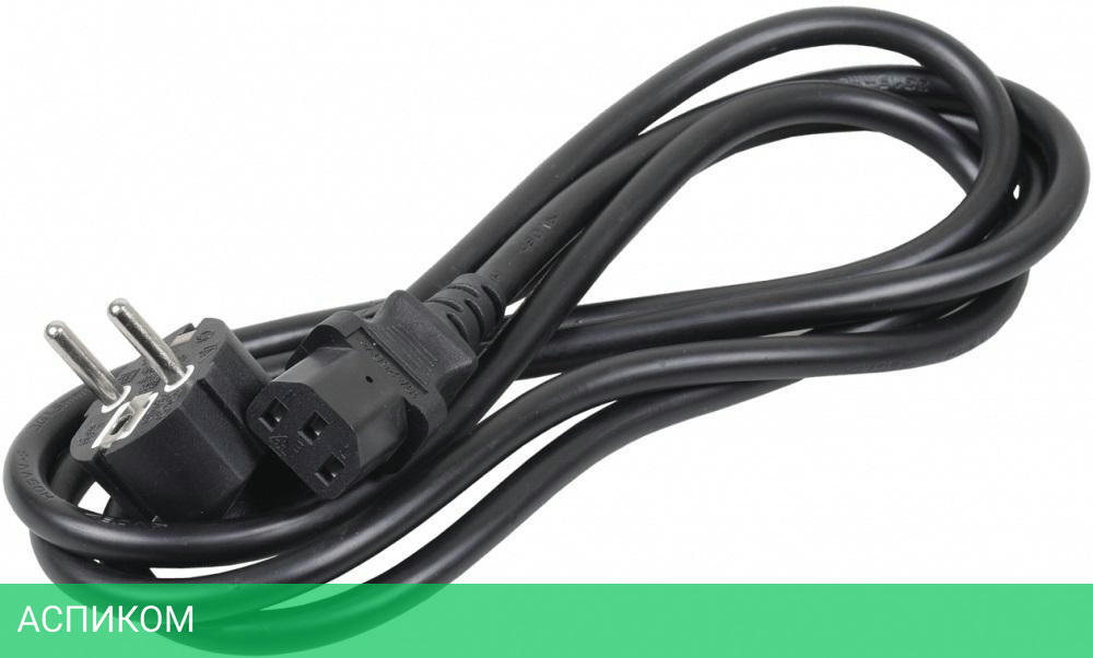 Шнур питания ITK PC-C13D-3M черный