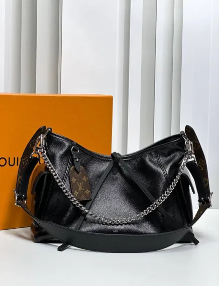 Сумка женская Louis Vuitton Carry All Cargo Vibe , чёрная