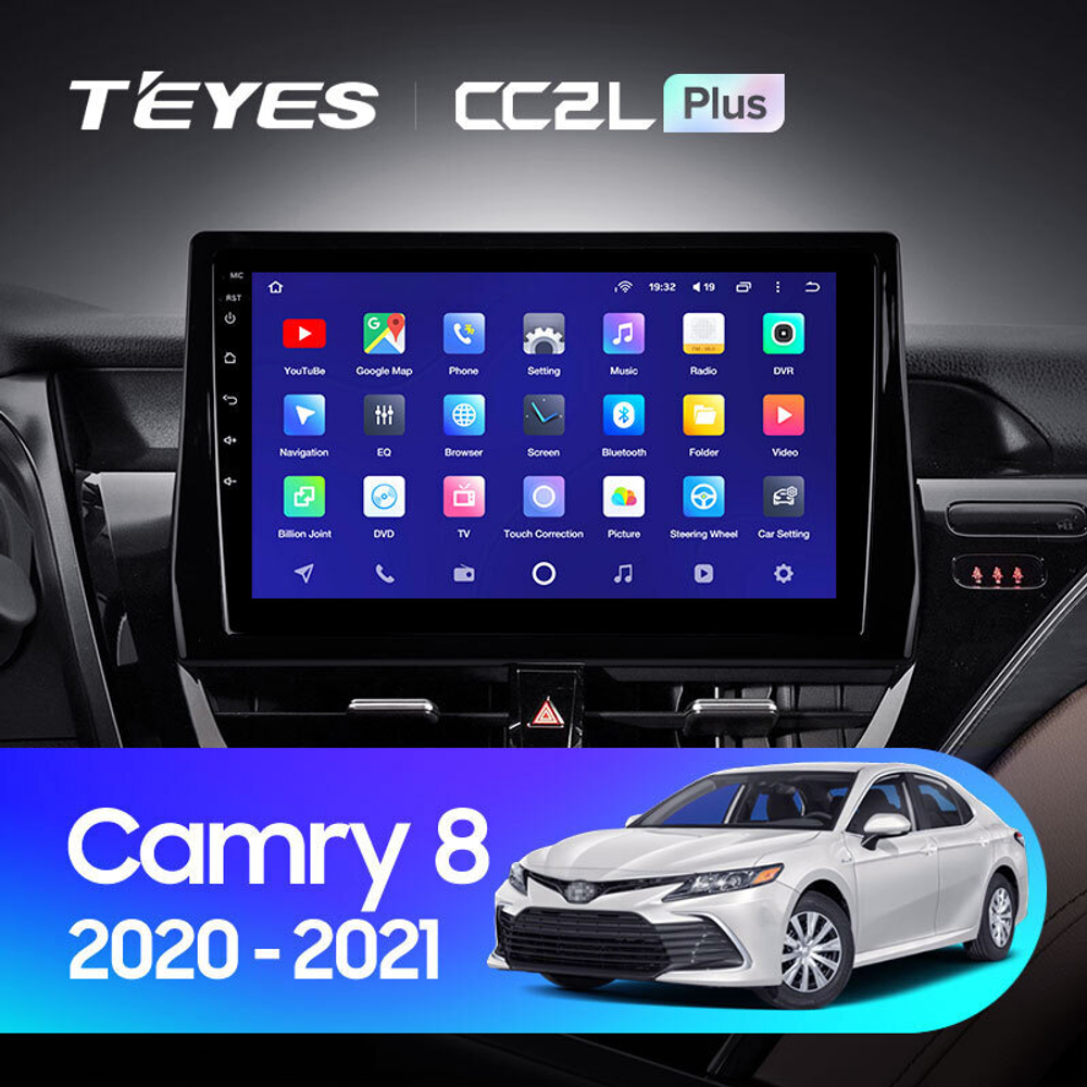 Teyes CC2L Plus 10" для Toyota Camry 8 2020-2021