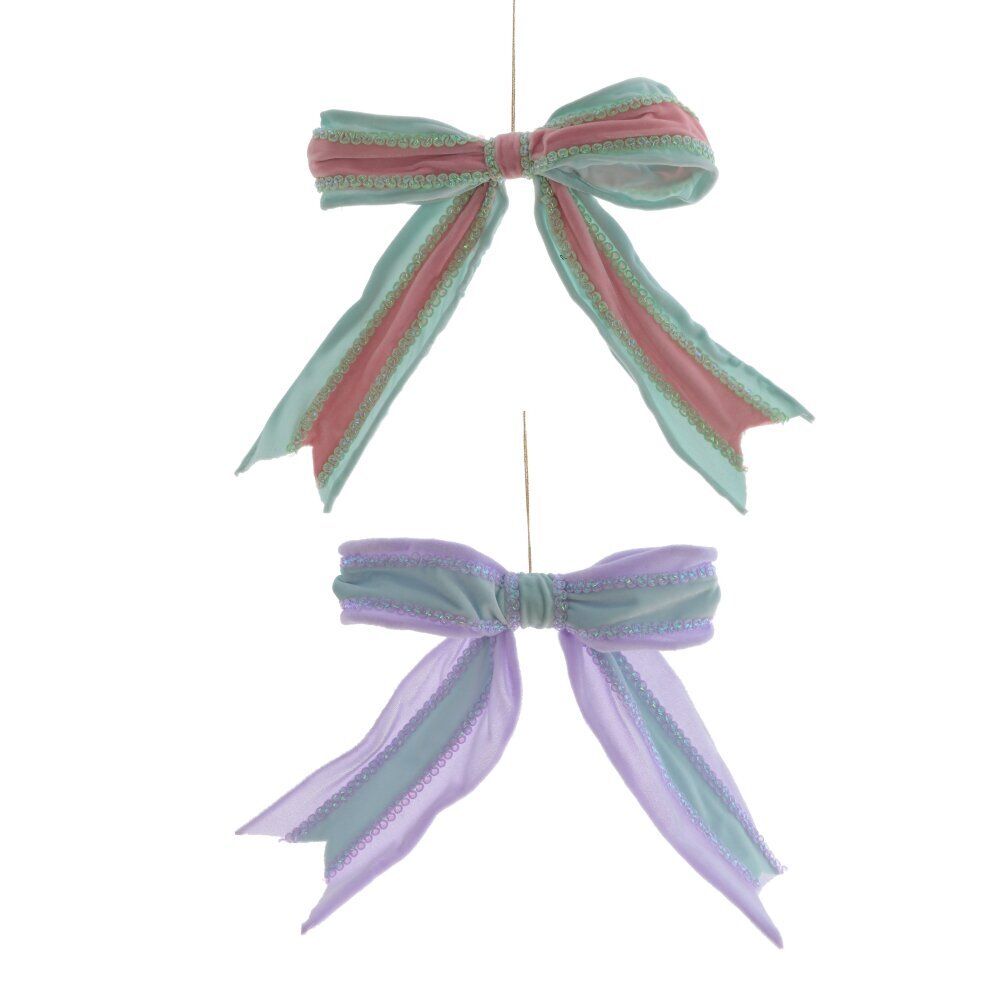 GAEM Изделие декоративное подвесное "Бант", L30 W7 H30 см, 2в.