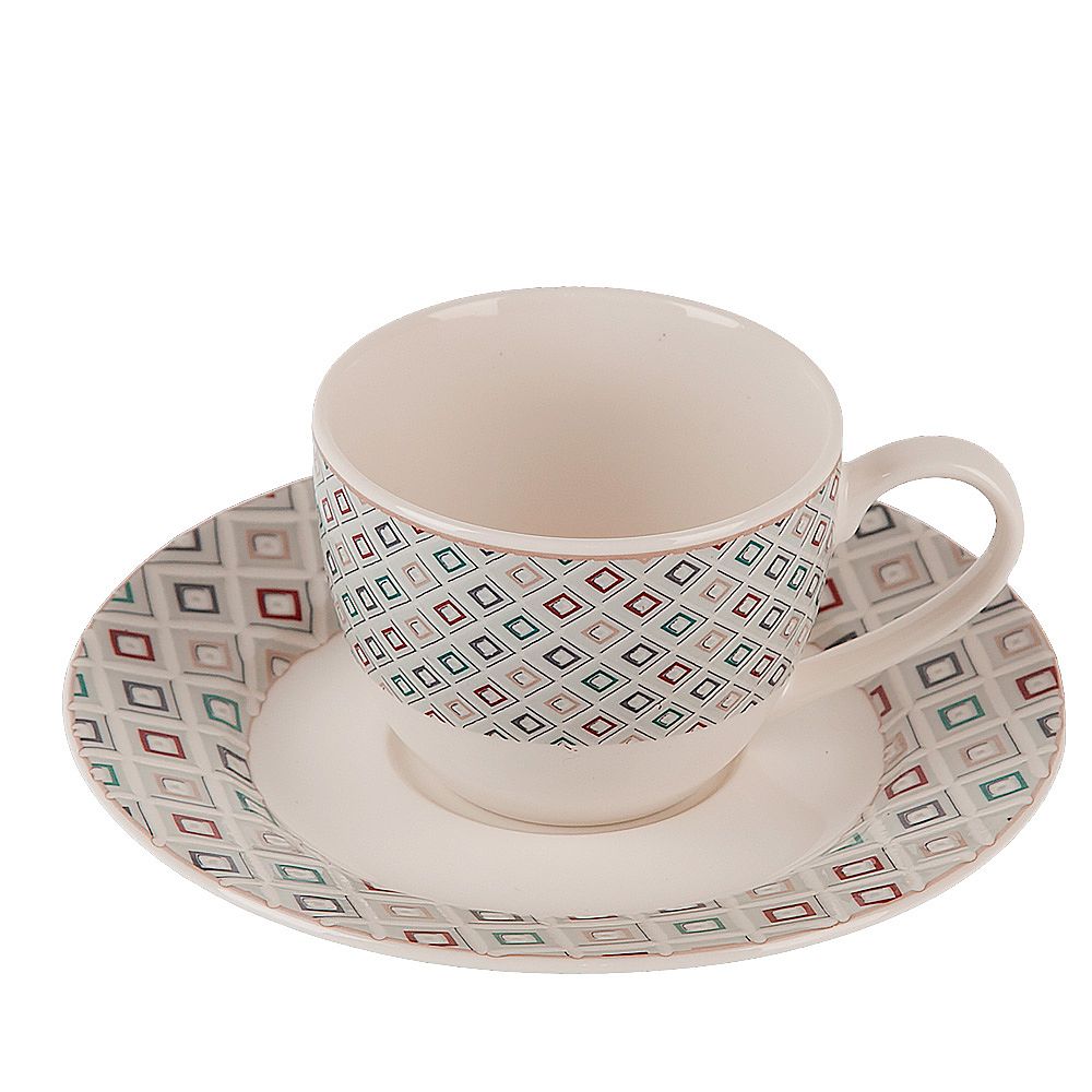 Набор кофейный 12пр "Norwich" (6 персон) v=90мл (фарфор) (подарочная упаковка)