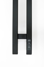 Полотенцесушитель электр. Orso GR-124 110х1200 П3 black mat R