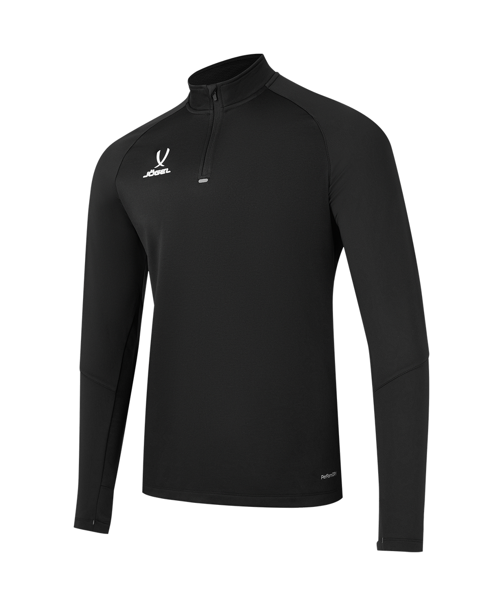Джемпер тренировочный JÖGEL PREMIER PerFormDRY Training 1/4 Zip Fleece Top, черный