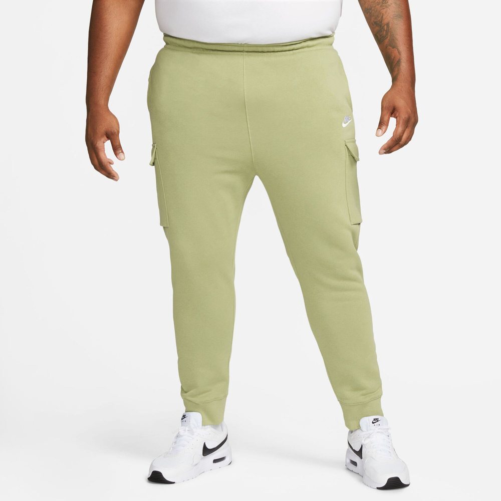 Мужские теннисные штаны Nike Sportswear Club Cargo Training Pants Men - Green, White