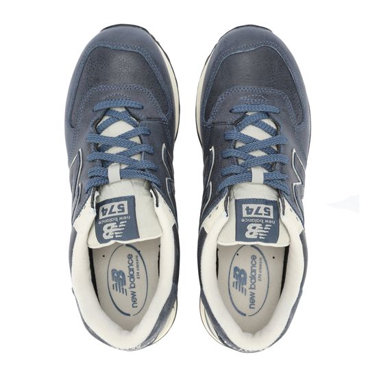 Кроссовки New Balance 574 Leather Blue