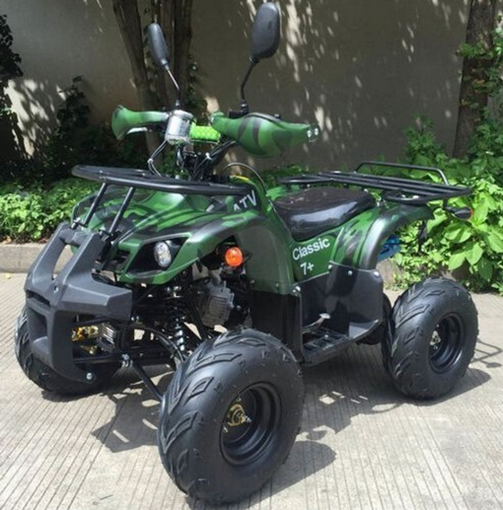 Квадроцикл Avantis 125 ATV Classic 7+ защита рук, зеркала, спидометр, с двигателем 125 куб.см.