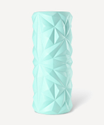 Ролик массажный FA-507, EVA/PP, средняя жесткость, 32,5x12,5 cм, мятный/серый