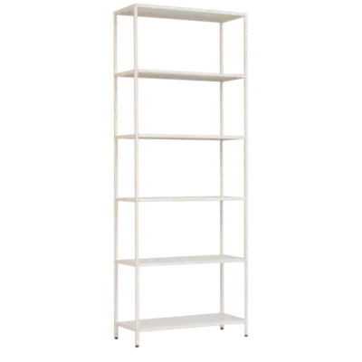 Стеллаж металлический 155х60х25, молочный