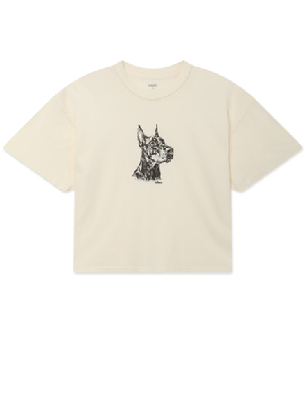 Женская Футболка Obey Dobermann