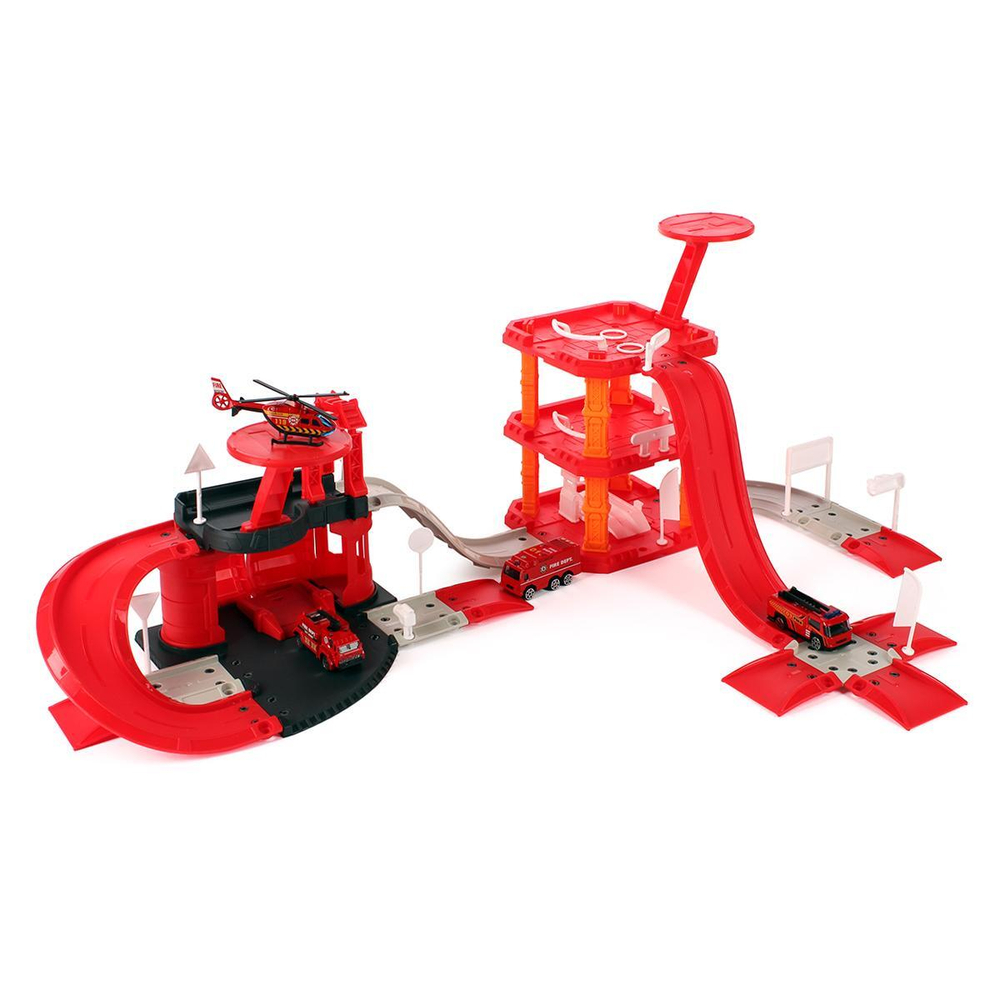 Парковка с транспортом коробка 660-A96