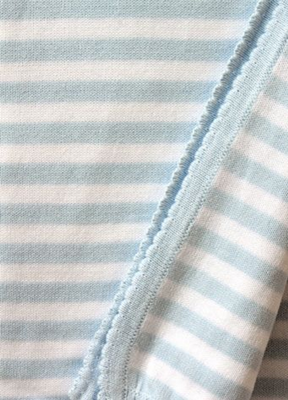 Элитный плед детский Lux 1263 голубой от Luxberry фрагмент