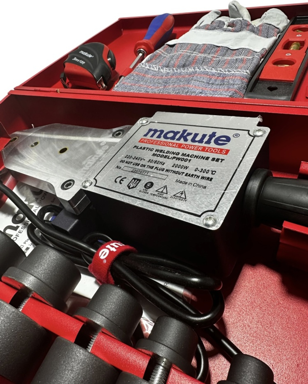 Аппарат для сварки пластиковых труб Makute PW001