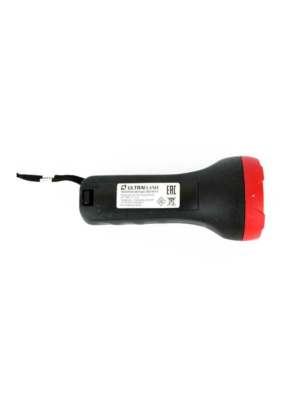 Фонарь LED16014 1 + 4SMD LED 2 реж. 1XR6 пласт блист-пакет Ultraflash 14253
