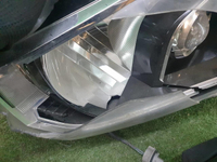 Битая Фара правая Toyota Land Cruiser Prado 150 (2013-2017) LED