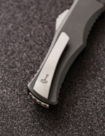 Автоматический складной нож SteelBro Freya Tanto Stonewash VG-10