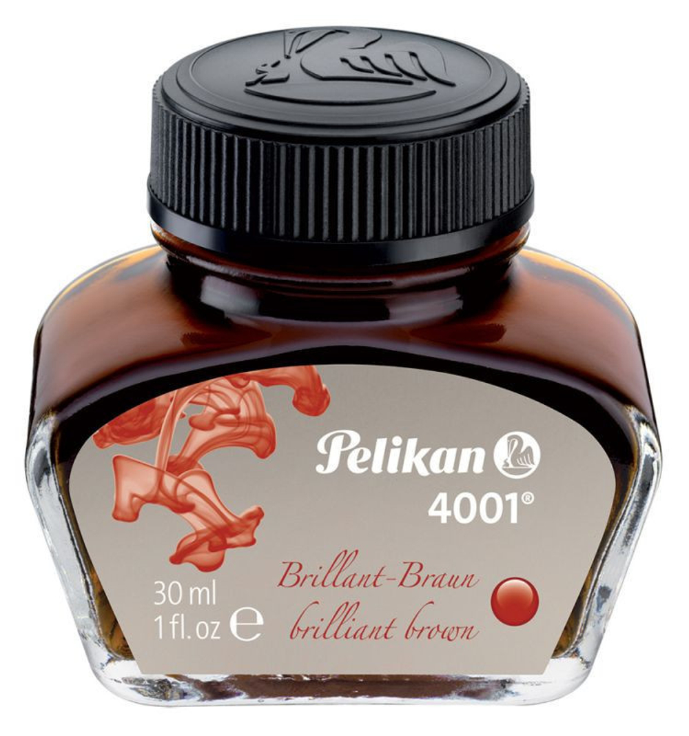Флакон чернил - Pelikan, коричневые 30 мл.