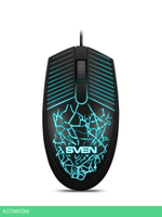 Мышь Sven RX-70 черный (SV-017262)