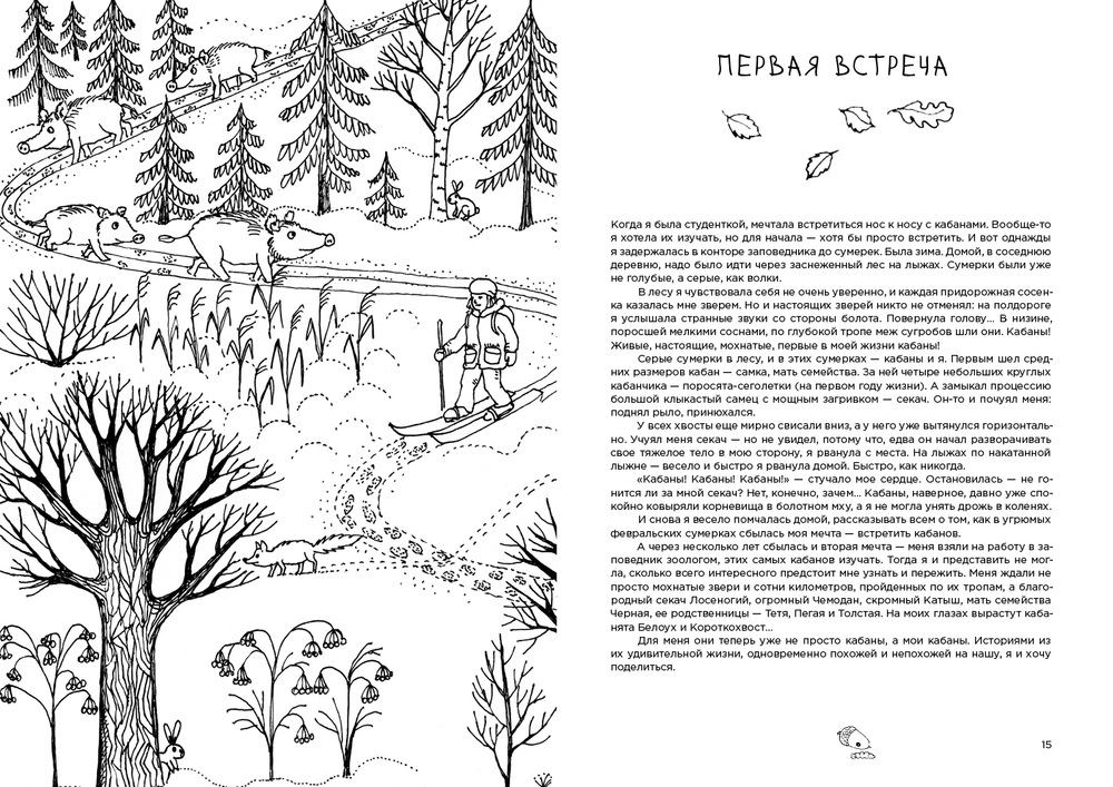 Про кабанов, бобров и выхухолей