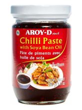 Aroy-D Паста чили с соевым маслом, 260 г, 3 шт