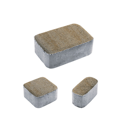 Тротуарная плитка КЛАССИКО - Искусственный камень Степняк, комплект из 3 видов плит