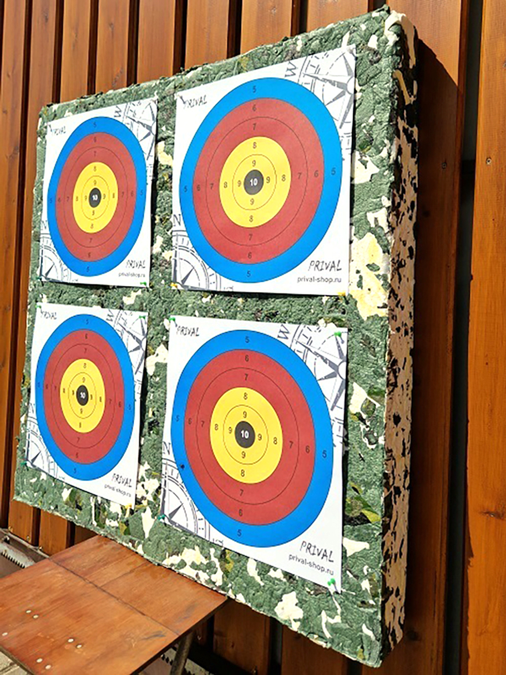 Стрелоулавливатель Prival 100х100х10 см