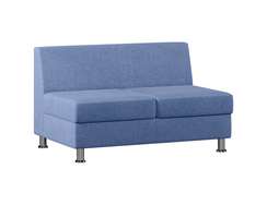 Двухместный диван без подлокотниками Marcus MC-BP.02 ткань Romeo 11