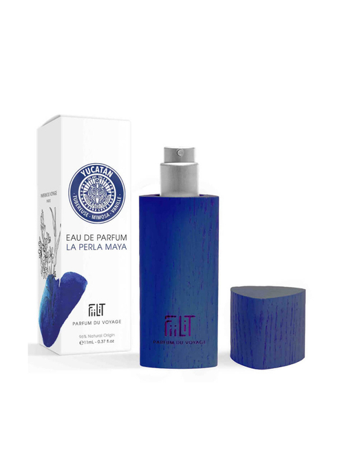 Fiilit Parfum Du Voyage LA PERLA MAYA - YUCATAN unisex 11ml edp WOODEN CASE